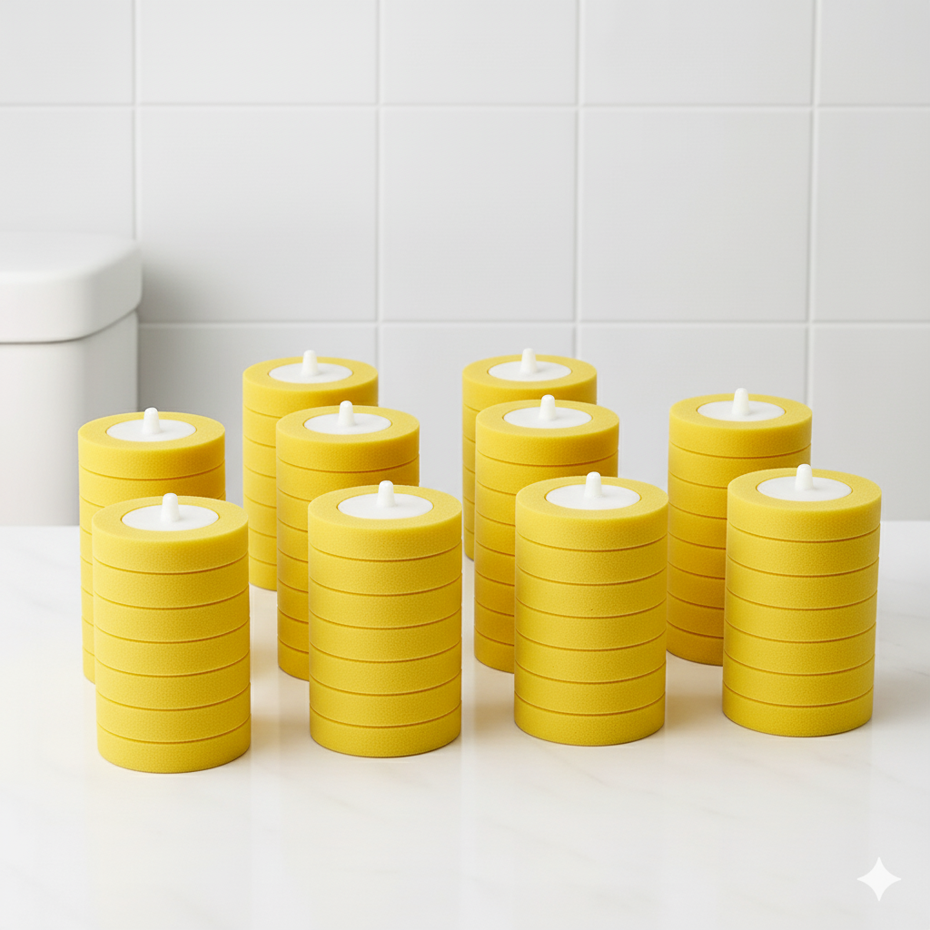 Końcówki do szczotki do toalety