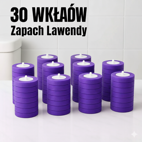 Końcówki do szczotki do toalety