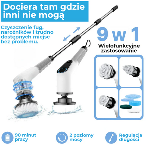 Wielofunkcyjna elektryczna szczotka