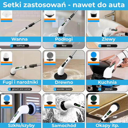 Wielofunkcyjna elektryczna szczotka